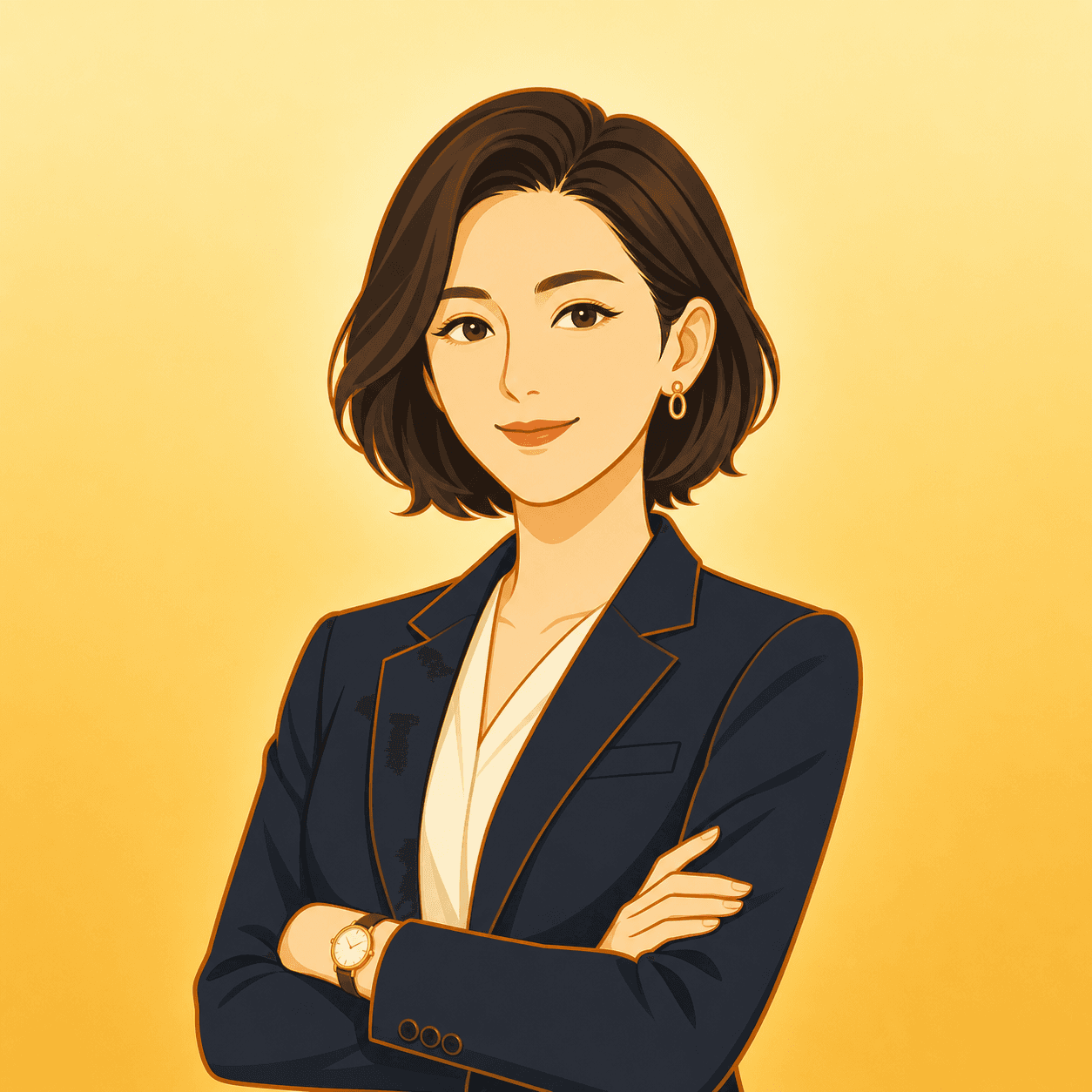 ハイクラスタイプのキャラクターイラスト